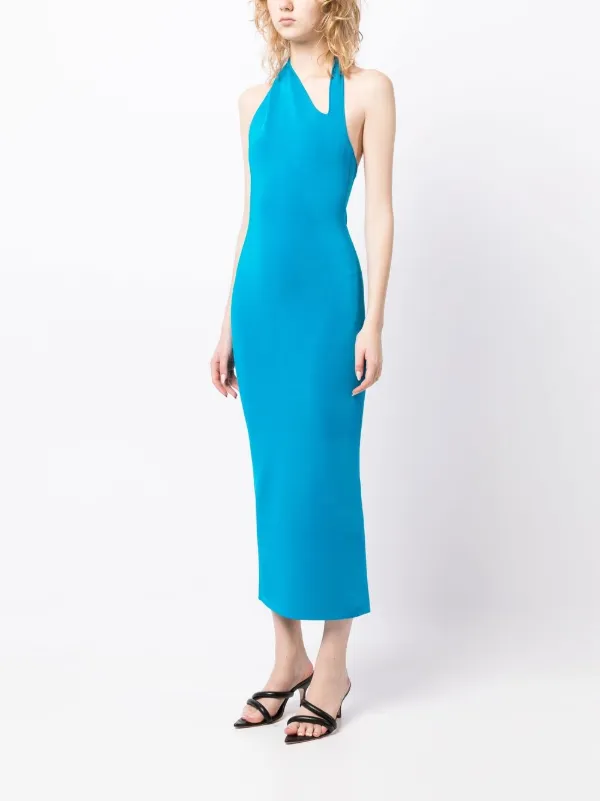 Galvan halter outlet dress