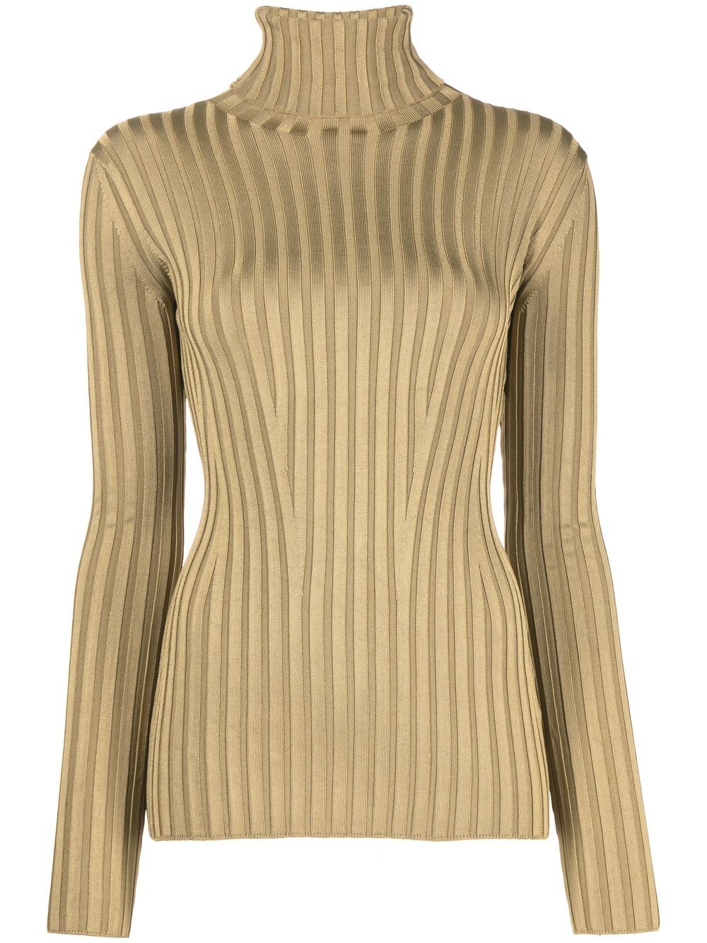 Galvan London Rhea Lounge roll-neck jumper - Brown