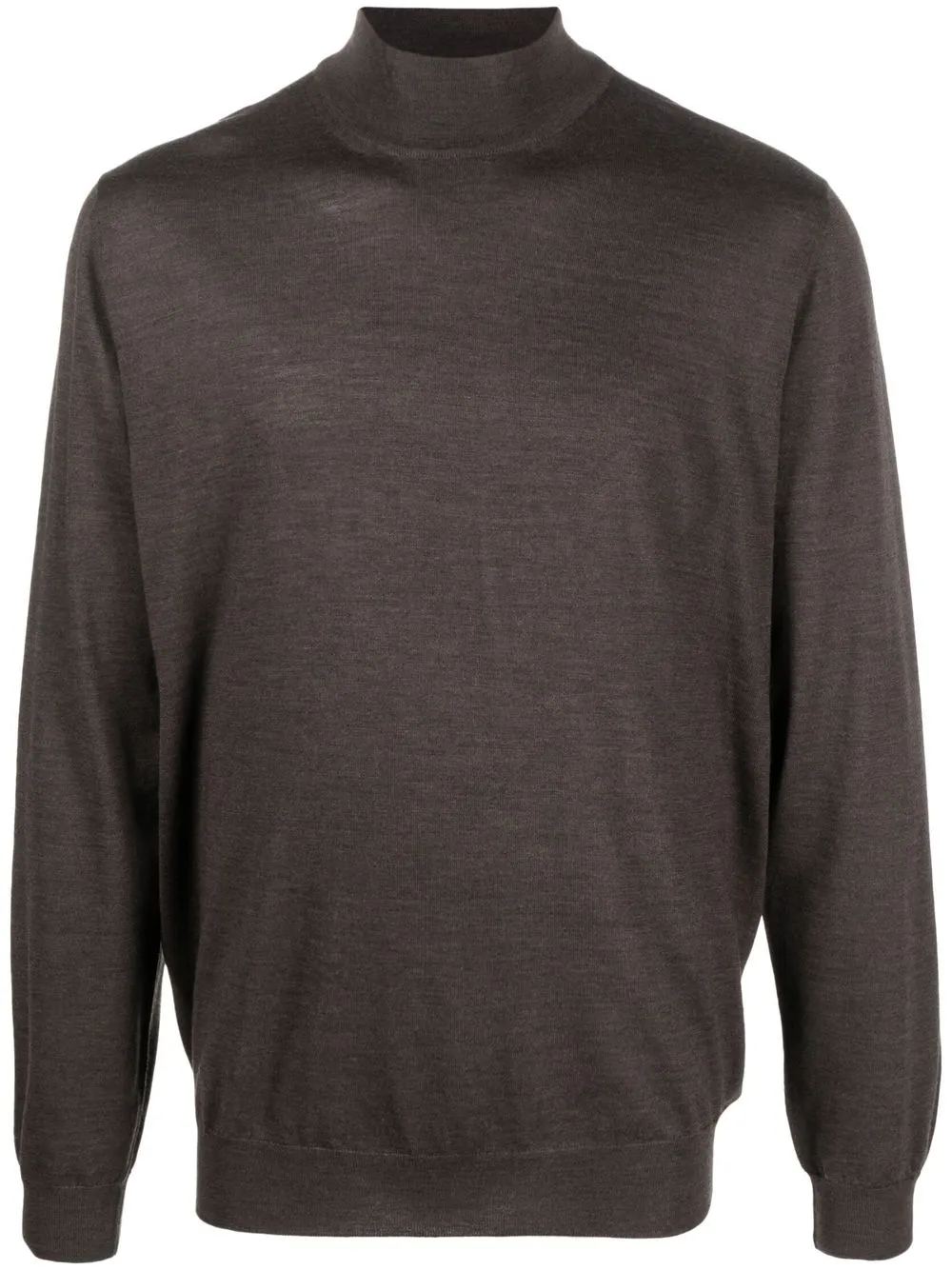

Corneliani high-neck virgin-wool jumper - Brown