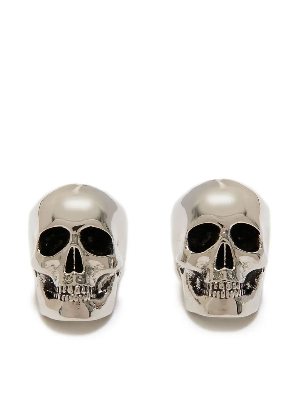 

Alexander McQueen skull-embellished ear pods - Silver