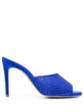 P.A.R.O.S.H. 110mm crystal-embellished sandals - Blue