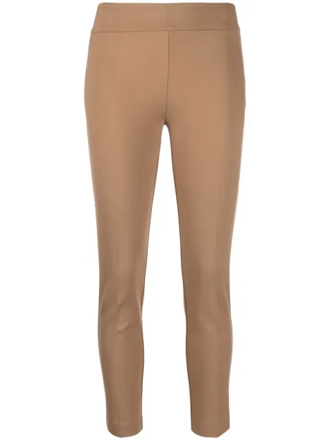 Blanca Vita pressed-crease leggings