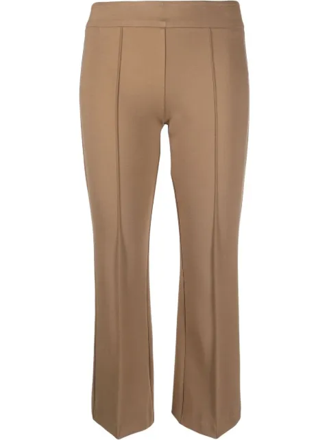 Blanca Vita mid-rise cropped trousers