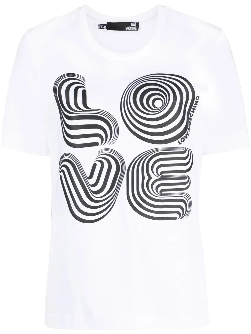 Love Moschino logo-print T-shirt | Smart Closet