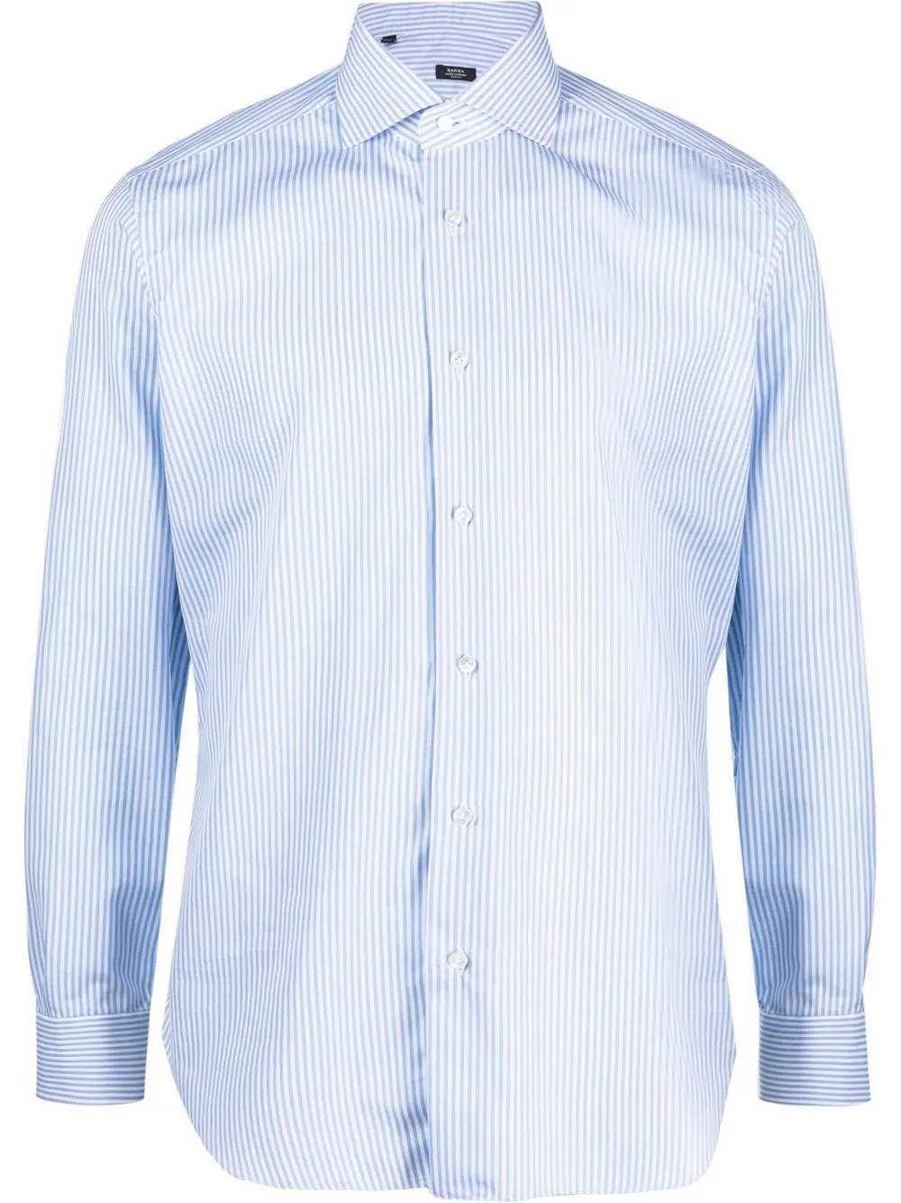 

Barba striped long-sleeve shirt - Blue