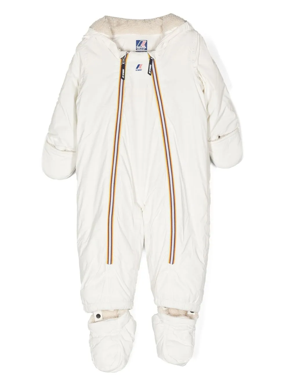 

K Way Kids Le Vrai 3.0 snowsuit - White