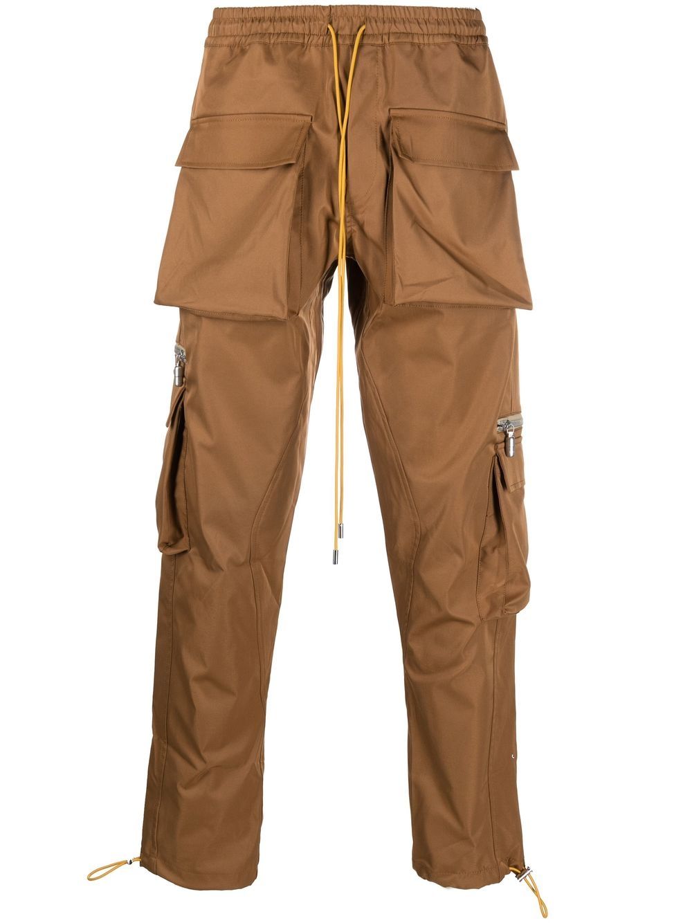 straight-leg cargo trousers