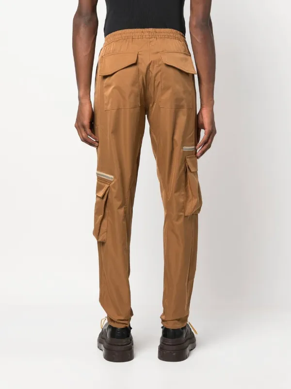 ★SCULPTOR★ Cuffed Hem Cargo Trousers DKhaki SC23A460KH RHUDE straight-leg Cargo Trousers | Brown | FARFETCH