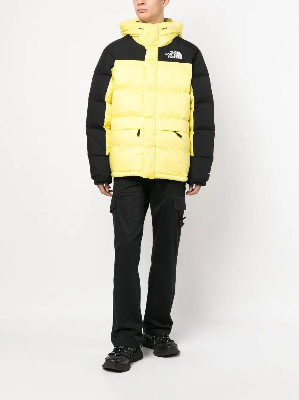 The North Face Himalayan Down Parka In Yellow ModeSens