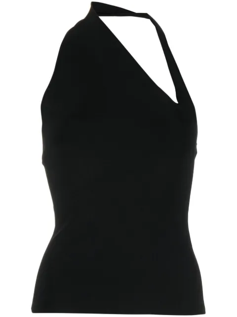 Galvan London Artemis asymmetric-neck top