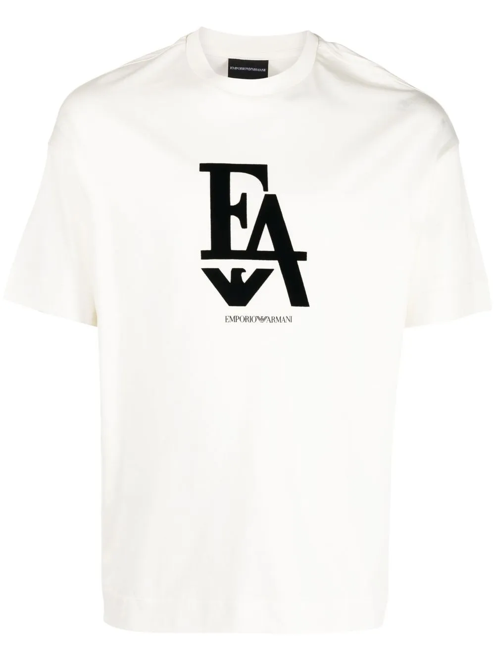

Emporio Armani logo-print short-sleeved T-shirt - White