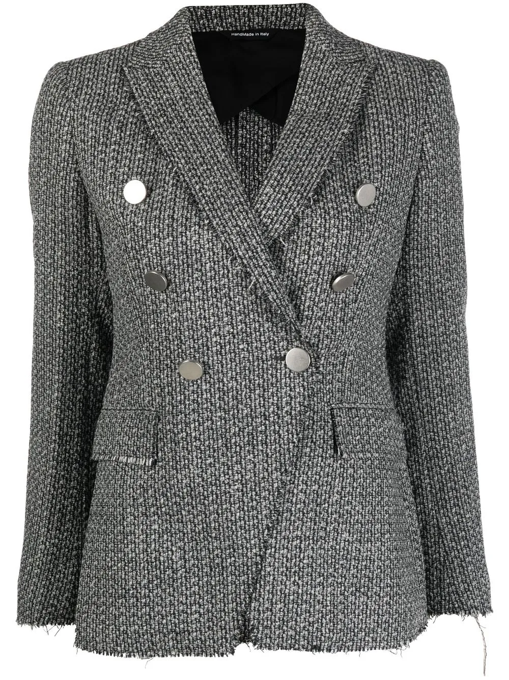 

Tonello tweed double-breasted blazer - Grey