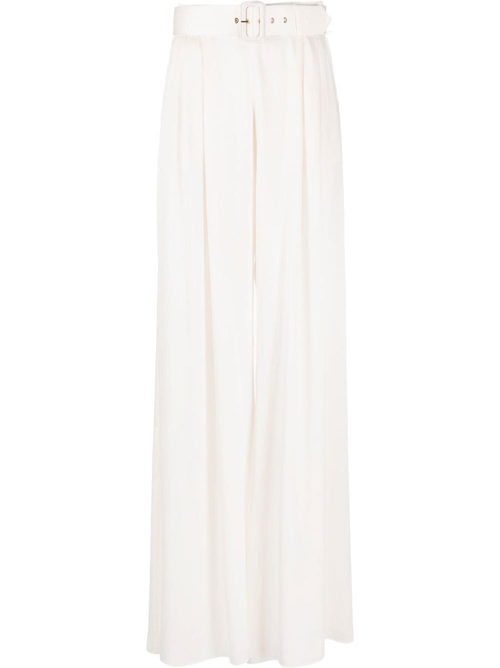 

ZIMMERMANN belted wide-leg trousers - Neutrals