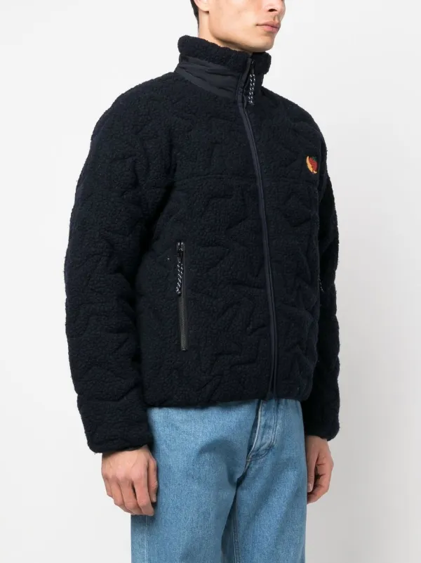 Sky High Farm Fleecejacke Mit Gesteppten Sternen Blau FARFETCH DE