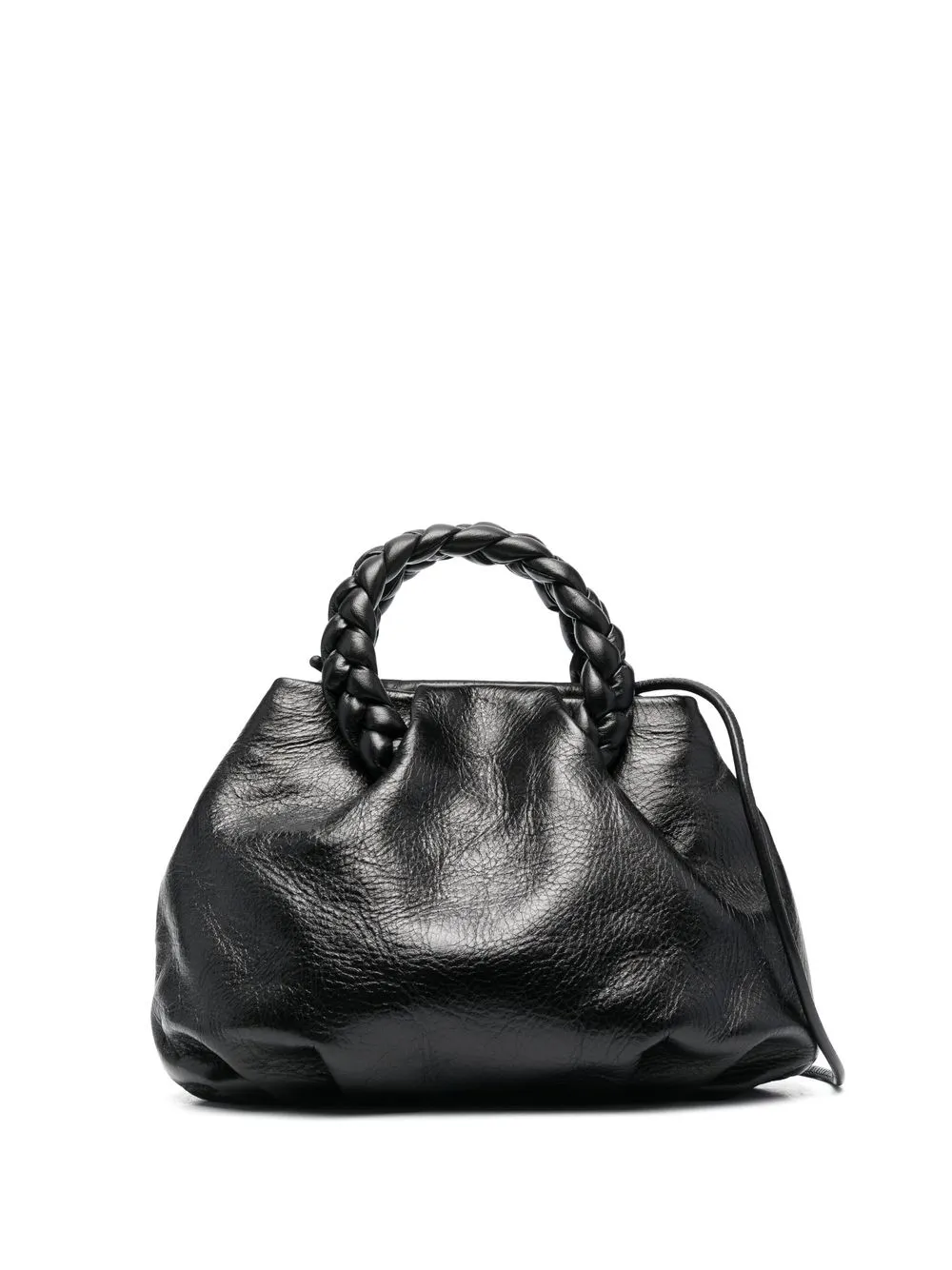 

Hereu Bombon leather tote bag - Black