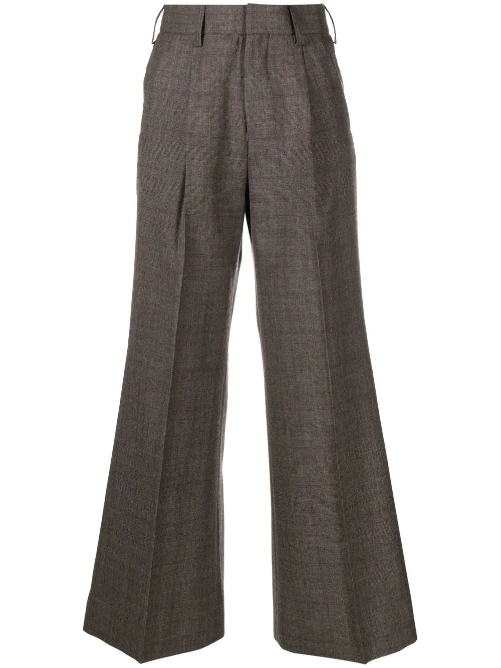 

Kolor flared cropped-leg trousers - Grey