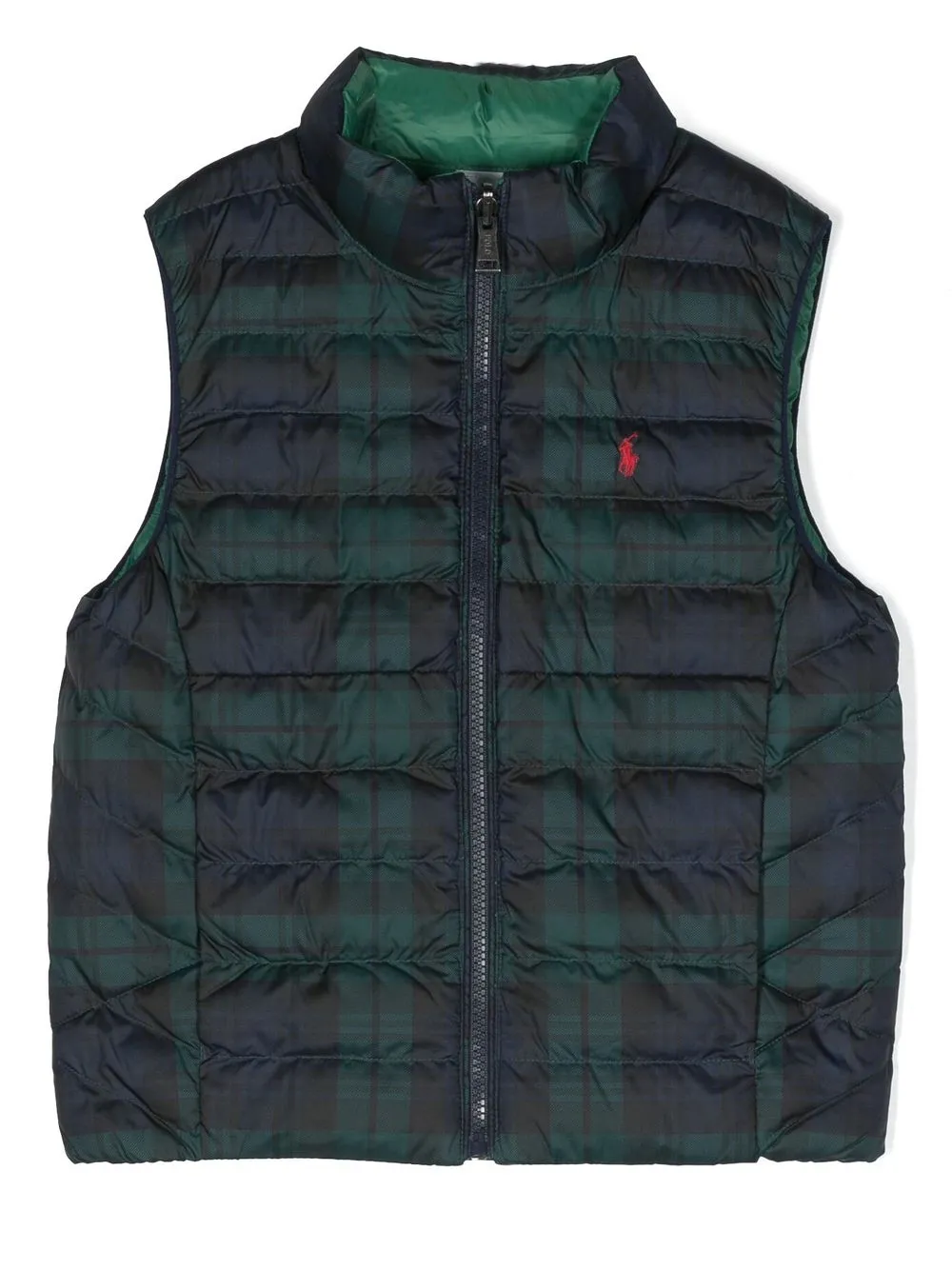 

Ralph Lauren Kids reversible padded gilet - Green