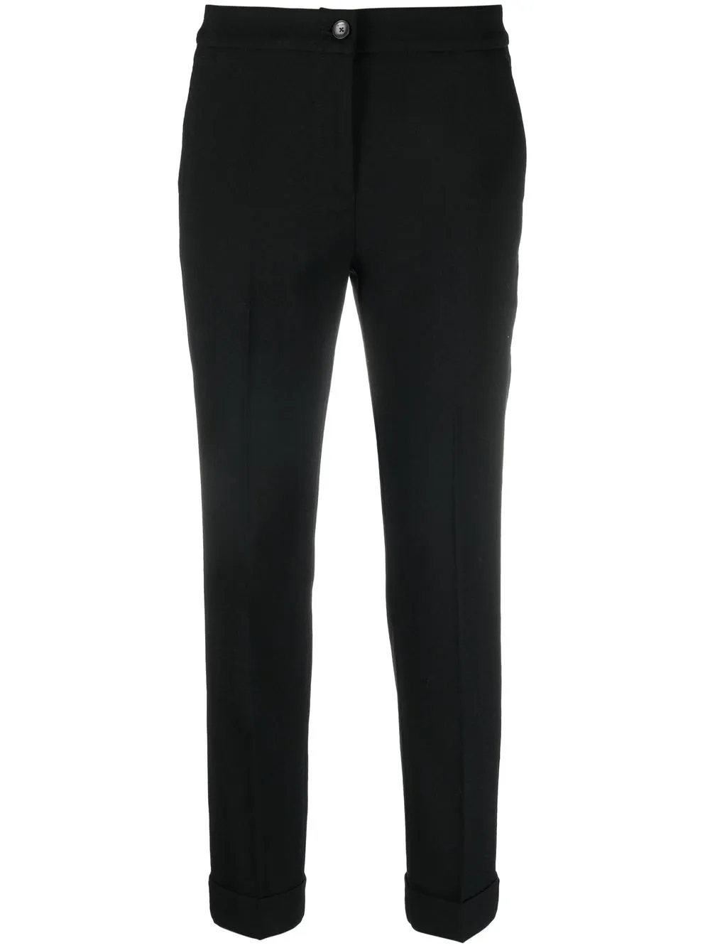 

ETRO cropped stretch-wool trousers - Black