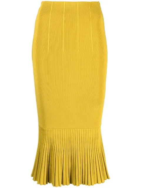 Galvan Atalanta high-waist skirt