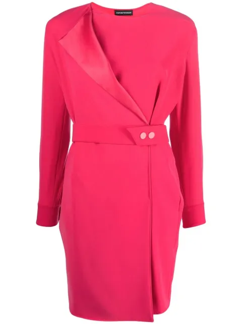 Emporio Armani Technical-cady minidress