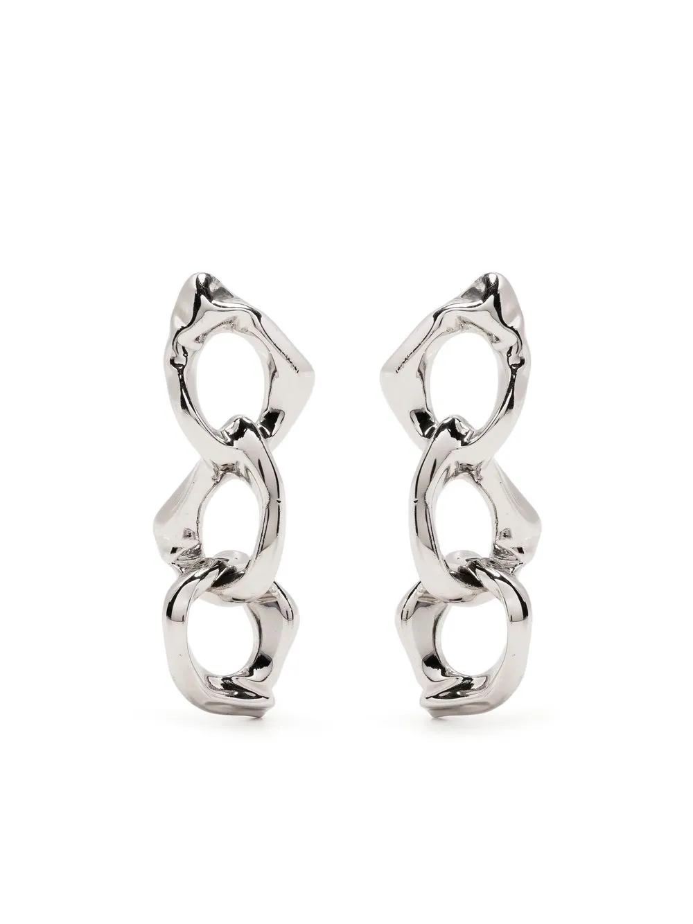 

PUBLISHED BY curb-chain drop earrings - Silver