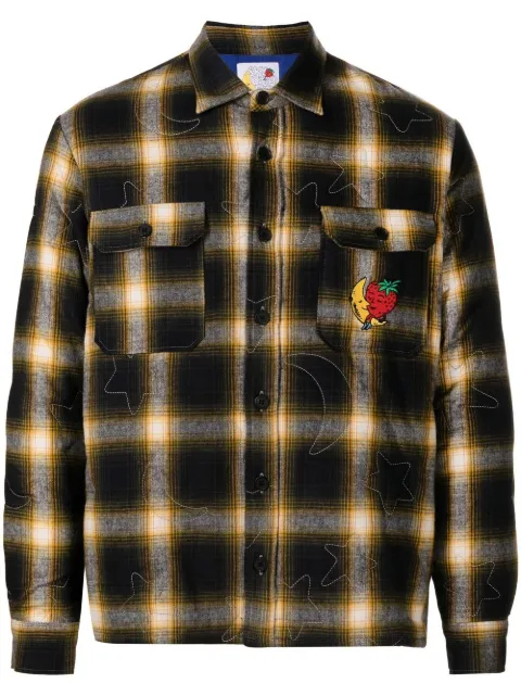 Sky High Farm quilted flannel shirt 