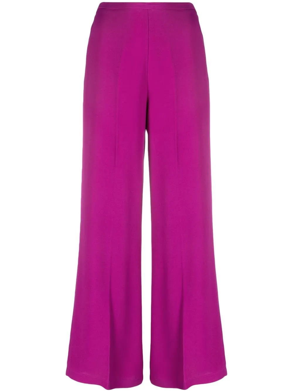 

Forte Forte pressed-crease flared trousers - Purple