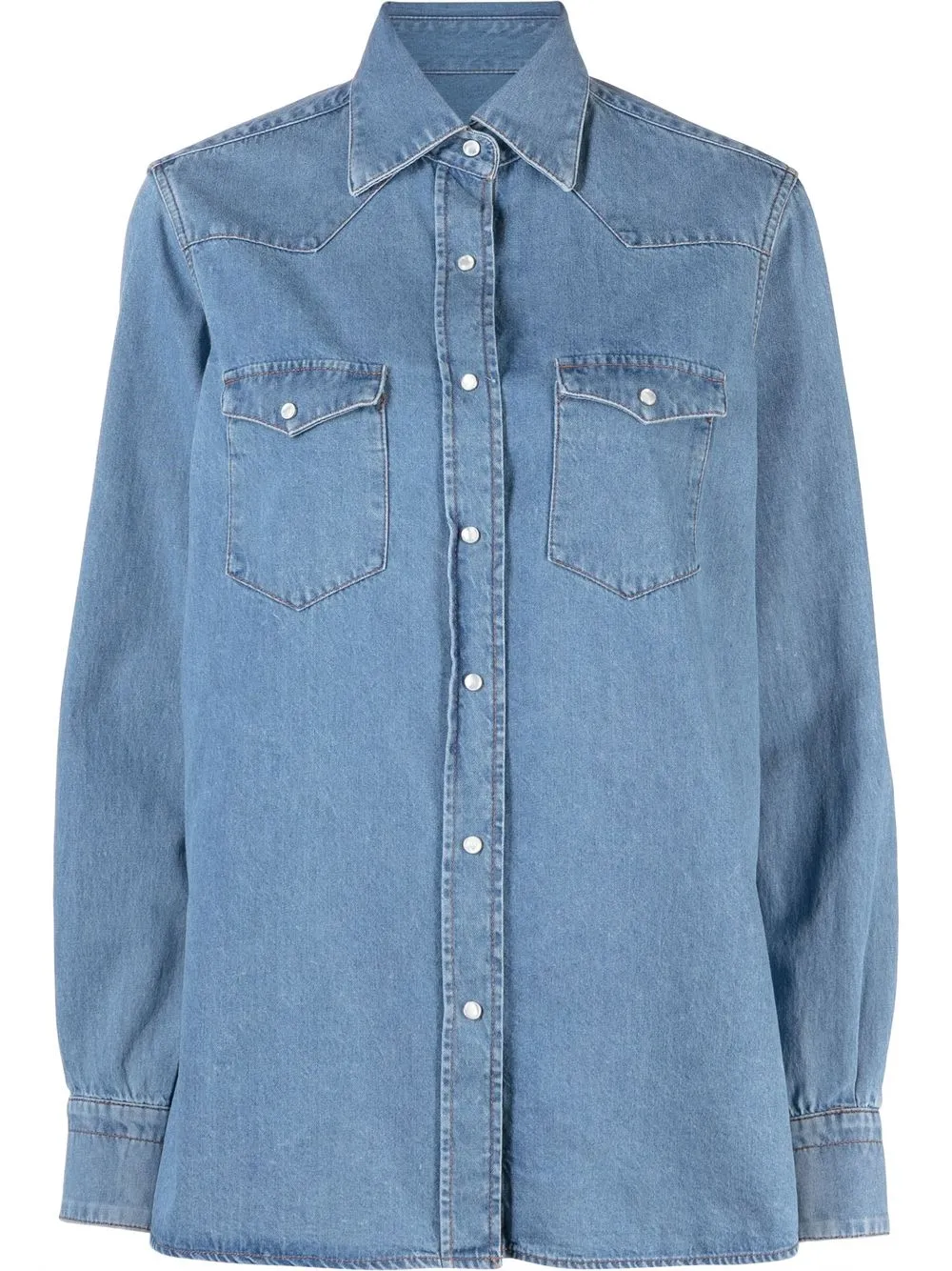 

Giuliva Heritage Dina denim shirt - Blue