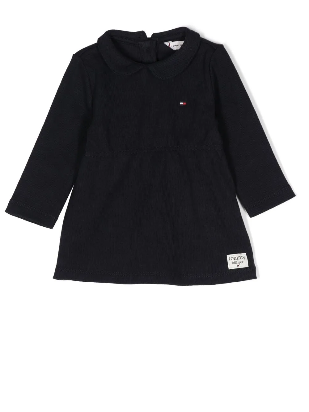 

Tommy Hilfiger Junior embroidered-logo detail dress - DW5 BLUE