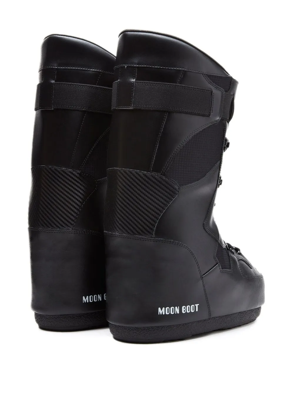 Moon Boot High-top sneakerlaarzen - Zwart