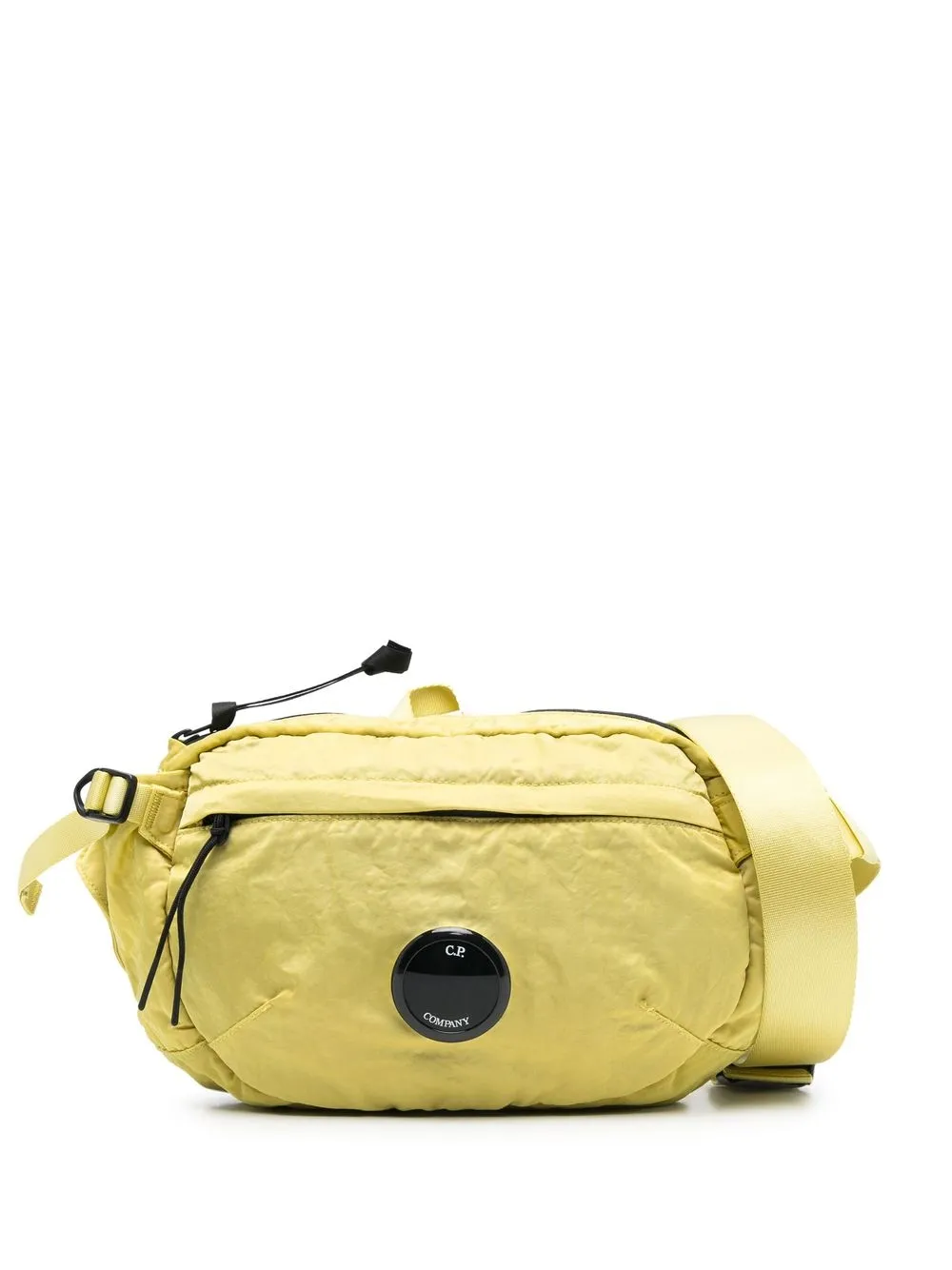 

C.P. Company logo-patch belt bag - Yellow