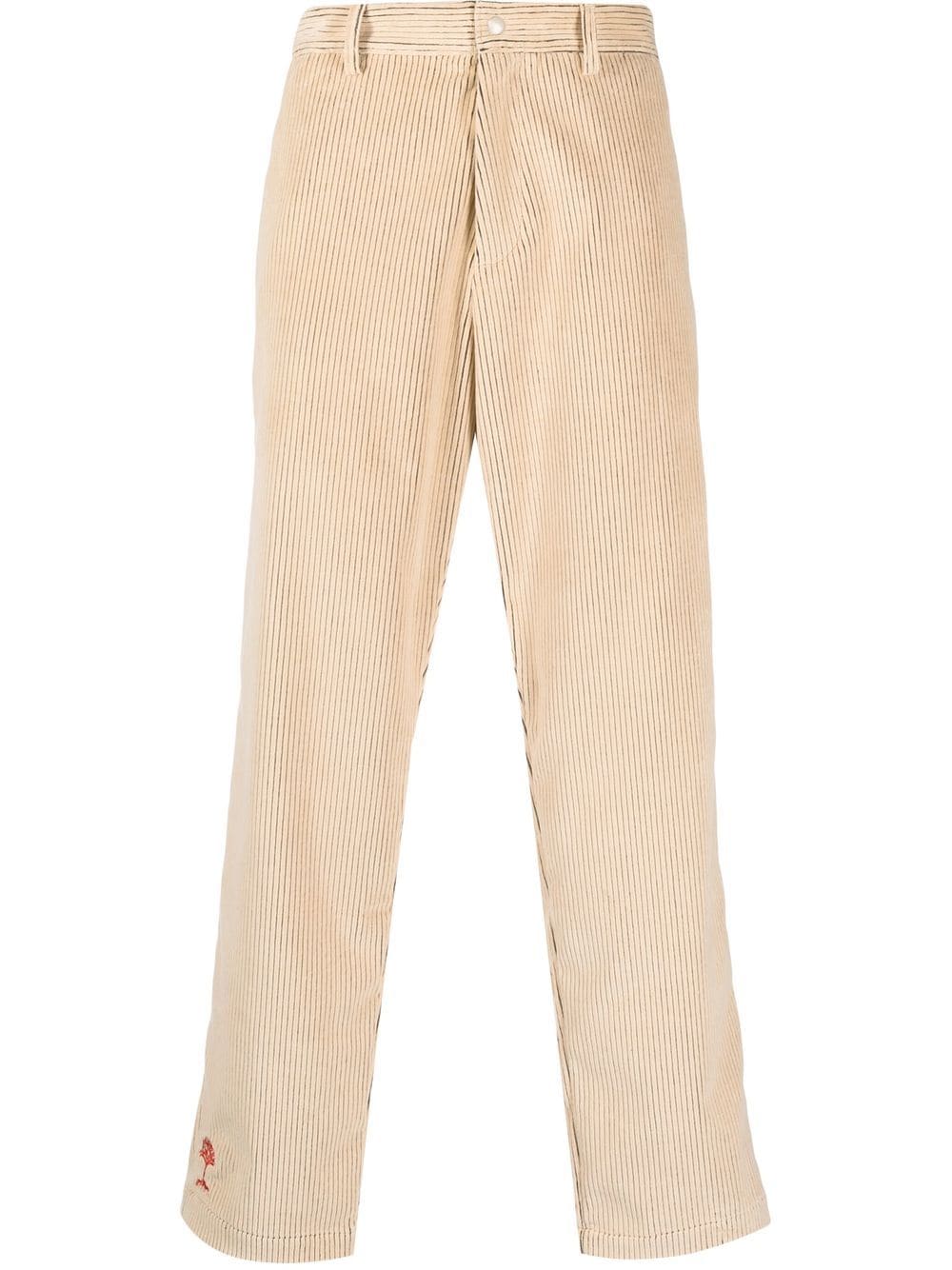 RANRA MADUR CORDUROY STRAIGHT-LEG TROUSERS