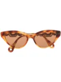 Lanvin cat-eye sunglasses - Brown