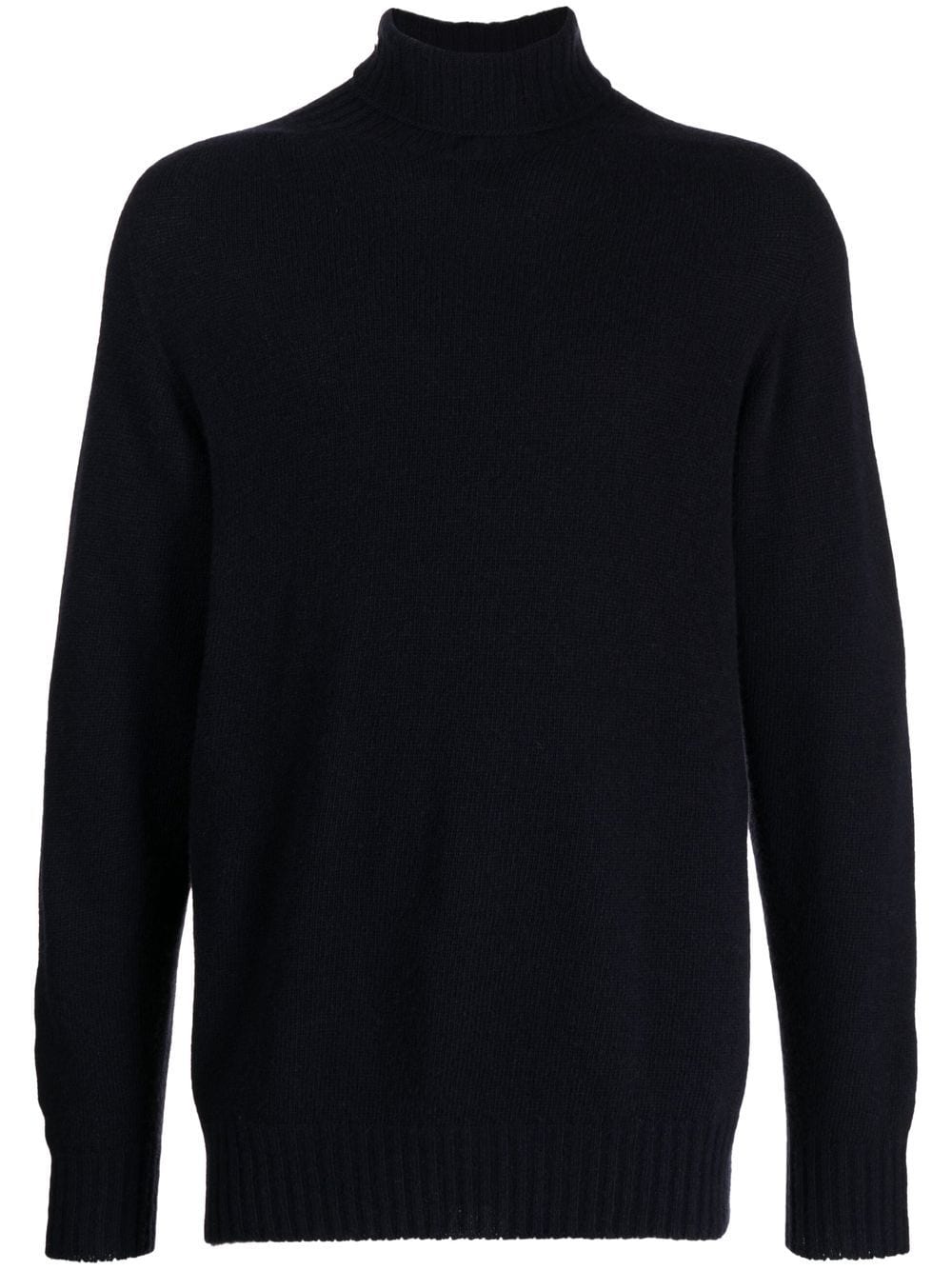 

Officine Generale seamless merino wool-cashmere blend jumper - Blue