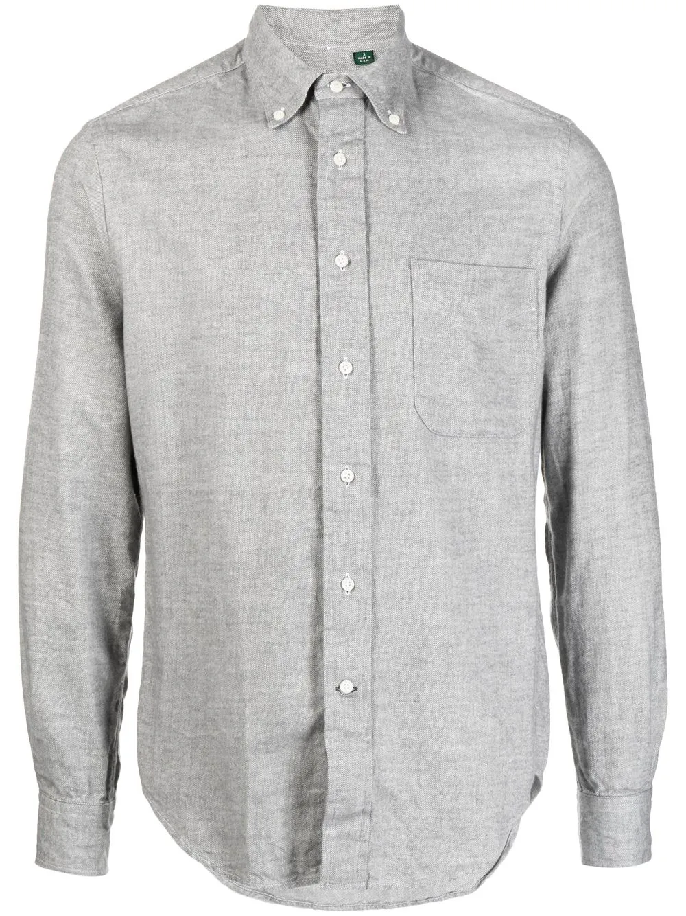 

Gitman Vintage button-down collar chambray shirt - Grey