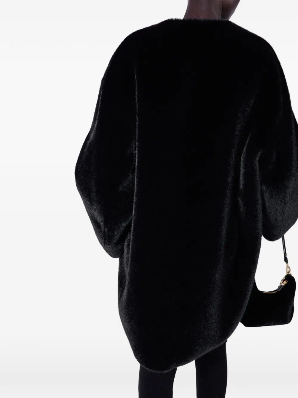 Prada Aspen エコファー コート | ブラック | FARFETCH JP