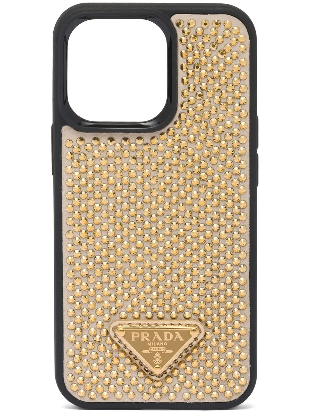 Prada Black Leather Iphone Xs Max Phone Case Prada