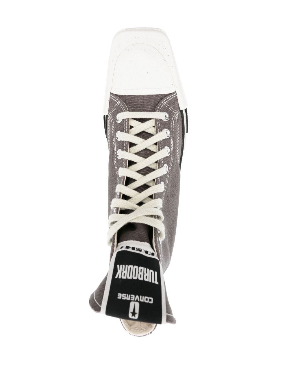 Shop Converse X Drkshdw Turbodrk High-top Sneakers In Grey