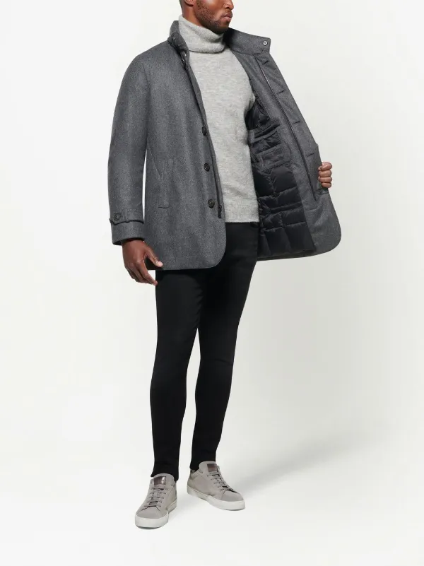 Norwegian wool car sales coat