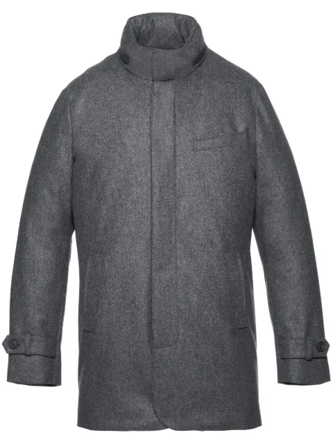 Norwegian Wool down-filled car coat