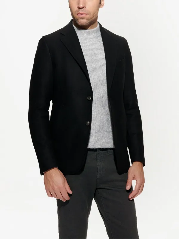 Mens black new arrivals wool blazer