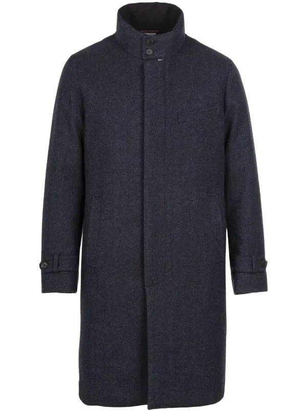 Down filled wool coat on sale