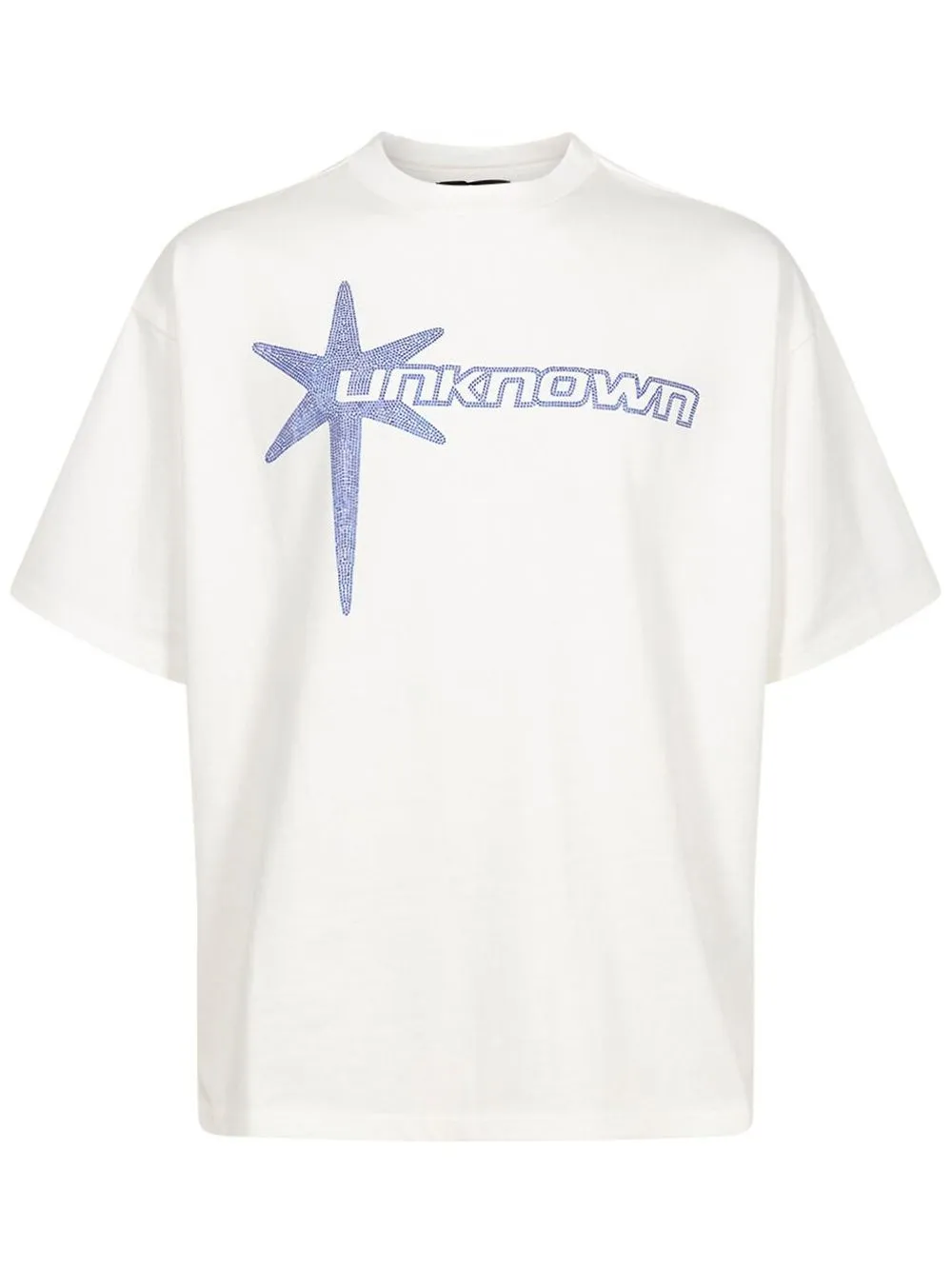 

Unknown UK logo-print T-shirt - White
