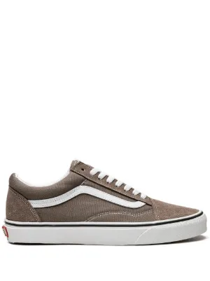 Grey vans low top sales