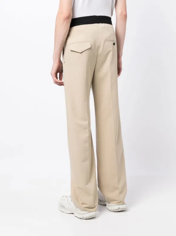 We11done high waisted pleat detail Trousers Farfetch