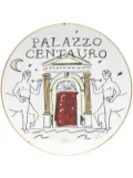 GINORI 1735 Palazzo Centauro porcelain plate - White