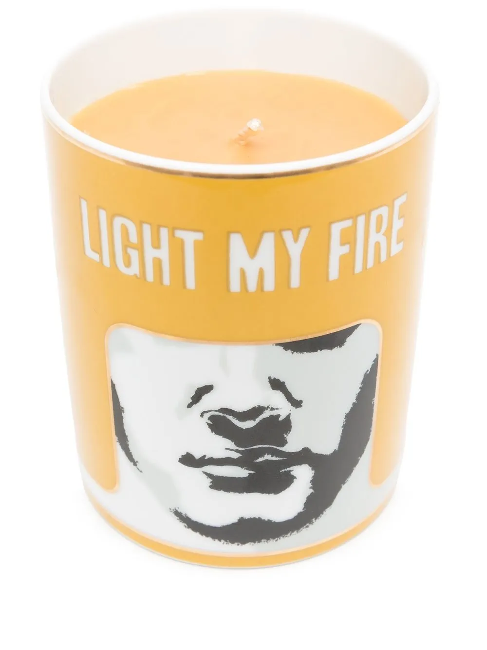 

GINORI 1735 Light My Fire candle - Yellow