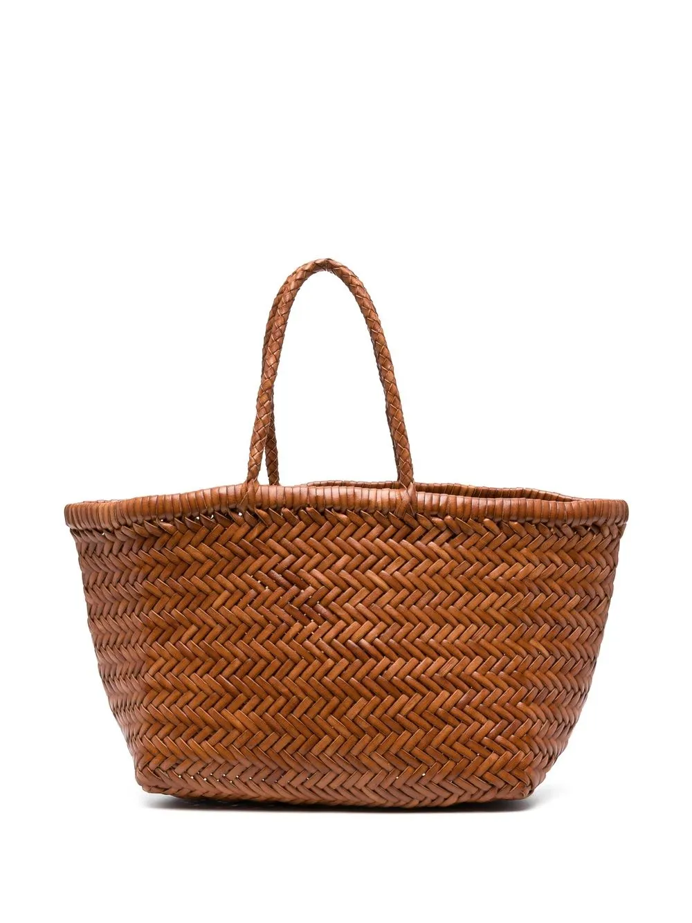 

DRAGON DIFFUSION Triple Jump leather shoulder bag - Brown