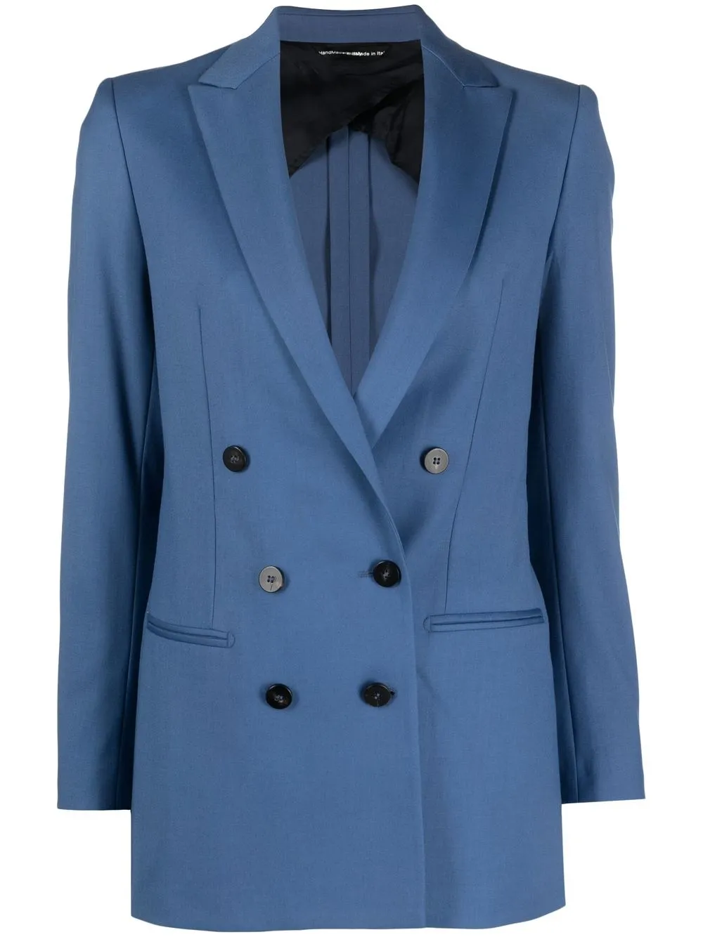 

Tonello double-breasted lapel blazer - Blue