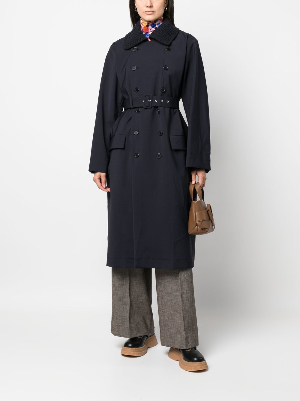 Plan C double-breasted Wool Coat - Farfetch